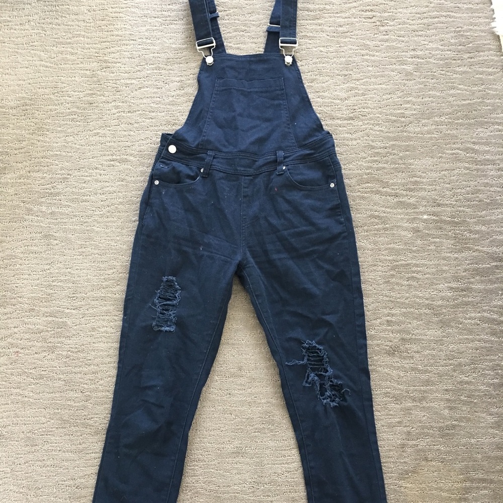 Denim Overalls
